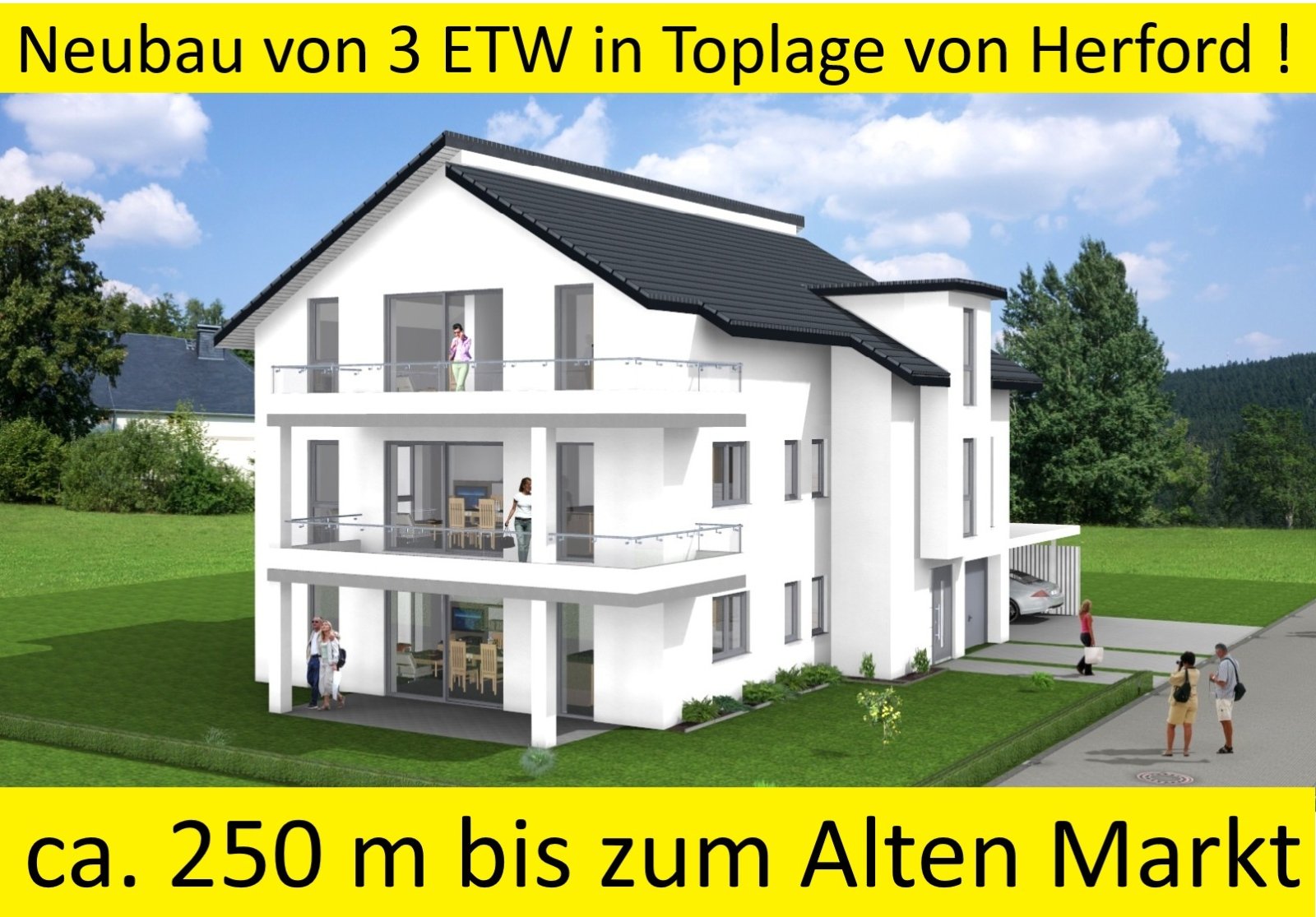Herford - ca. 250 m bis zum Alten Markt ! 