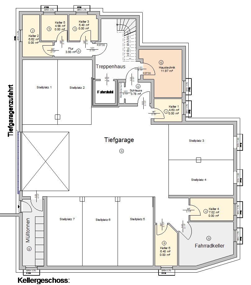 Moderne Neubauwohnung am Stiftberg